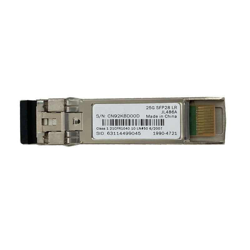 HPE Aruba 25GBASE-LR Single-mode Fibre 10KM 1310nm - JL486A