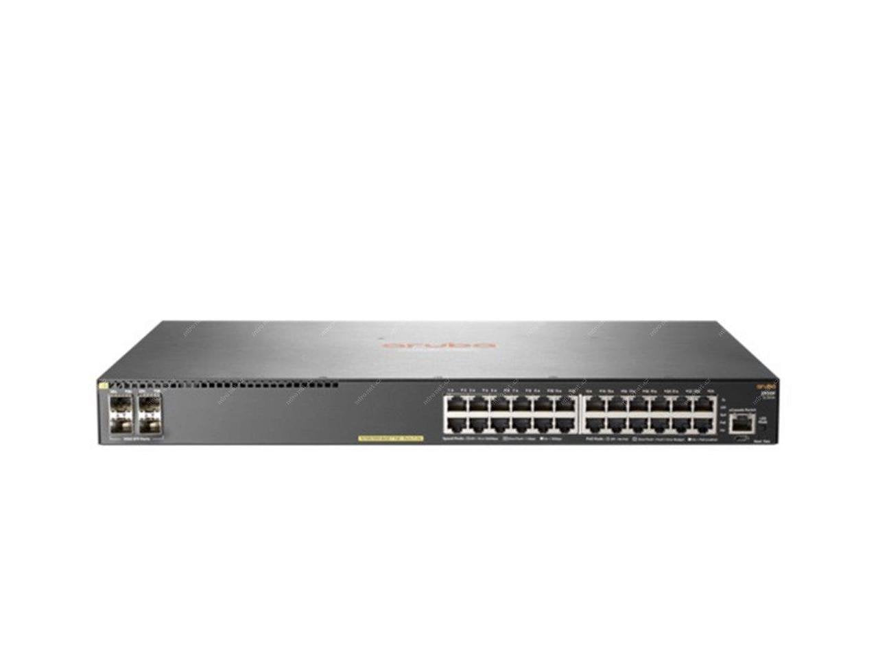 HPE Aruba 2930F 24G PoE+ 4SFP+ - switch - 24 ports - JW166A