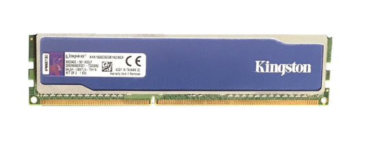 Kingston 8GB (2x 4GB) 1600MHz DDR3 PC3 - KHX1600C9D3B1K2/8GX