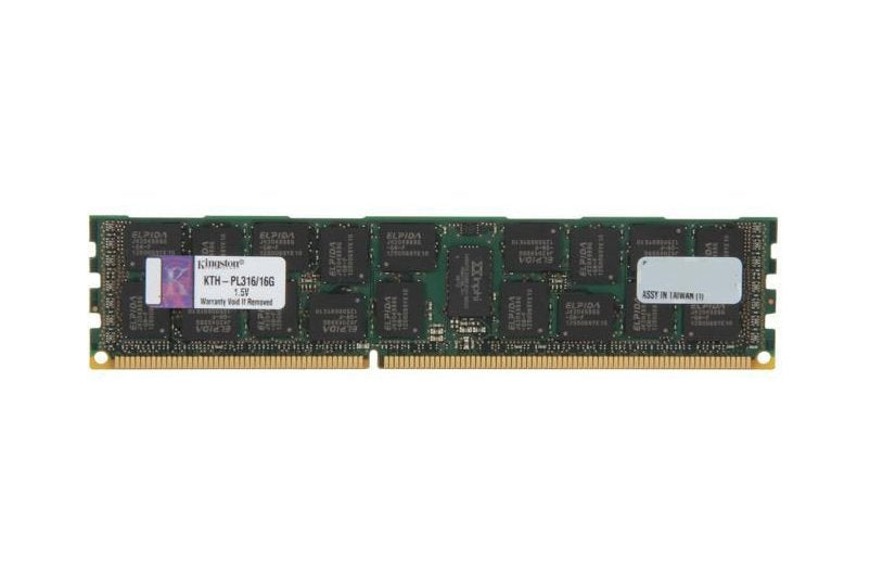 Kingston 16GB 1600MHz DDR3 PC3-12800 ECC Reg - KTH-PL316/16G