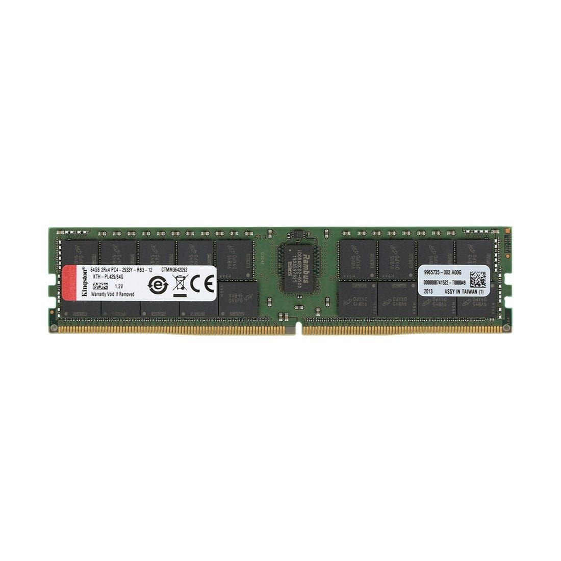 Kingston 64GB 2933MHz DDR4 PC4-23400 ECC Reg - KTH-PL429/64G