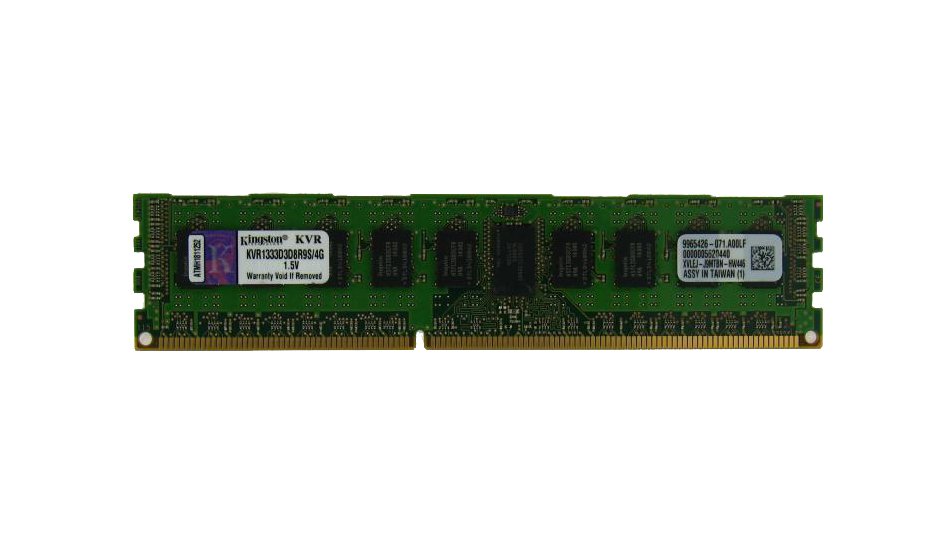 Kingston 4GB 1333MHz DDR3 PC3-10600 ECC - KVR1333D3D8R9S/4G