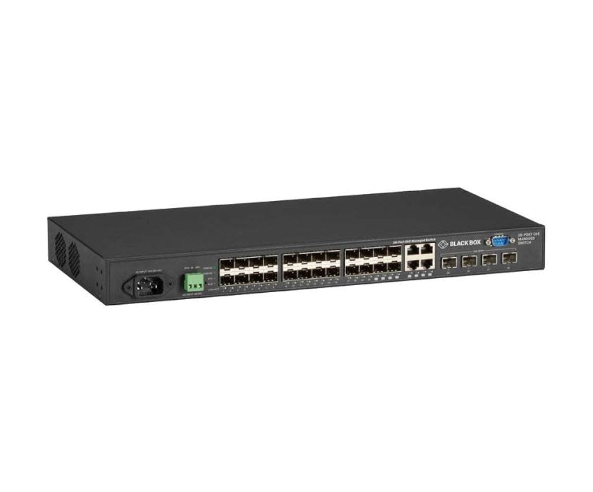 Black Box Gigabit Ethernet (1000-Mbps) Managed - LGB5124A-R2