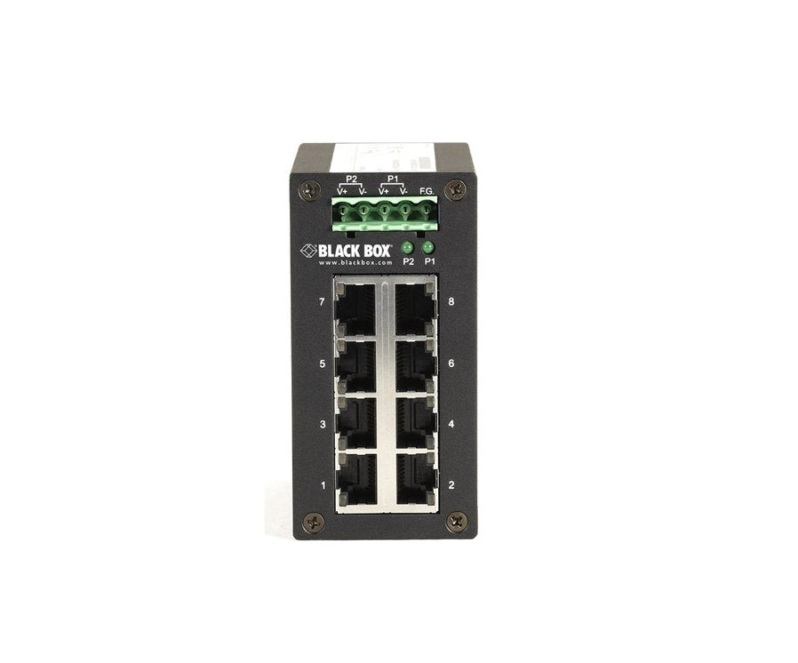 Black Box Gigabit Ethernet (1000-Mbps) Hardened Te - LGH008A