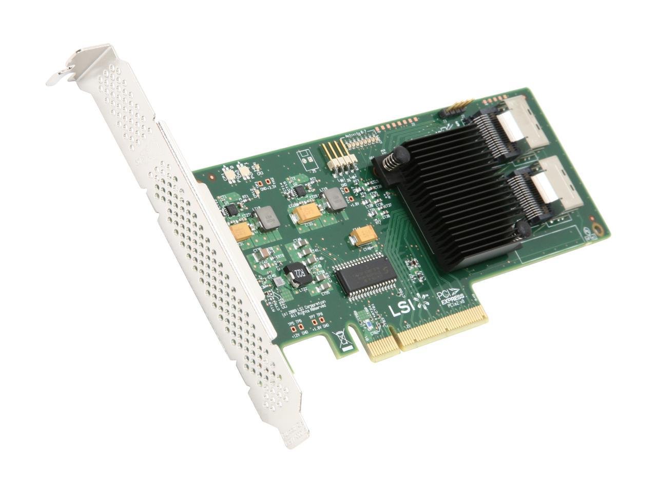 LSI Internal SATA/SAS 9211-8i 6Gb/s PCI-Expres - LSI9201-16e