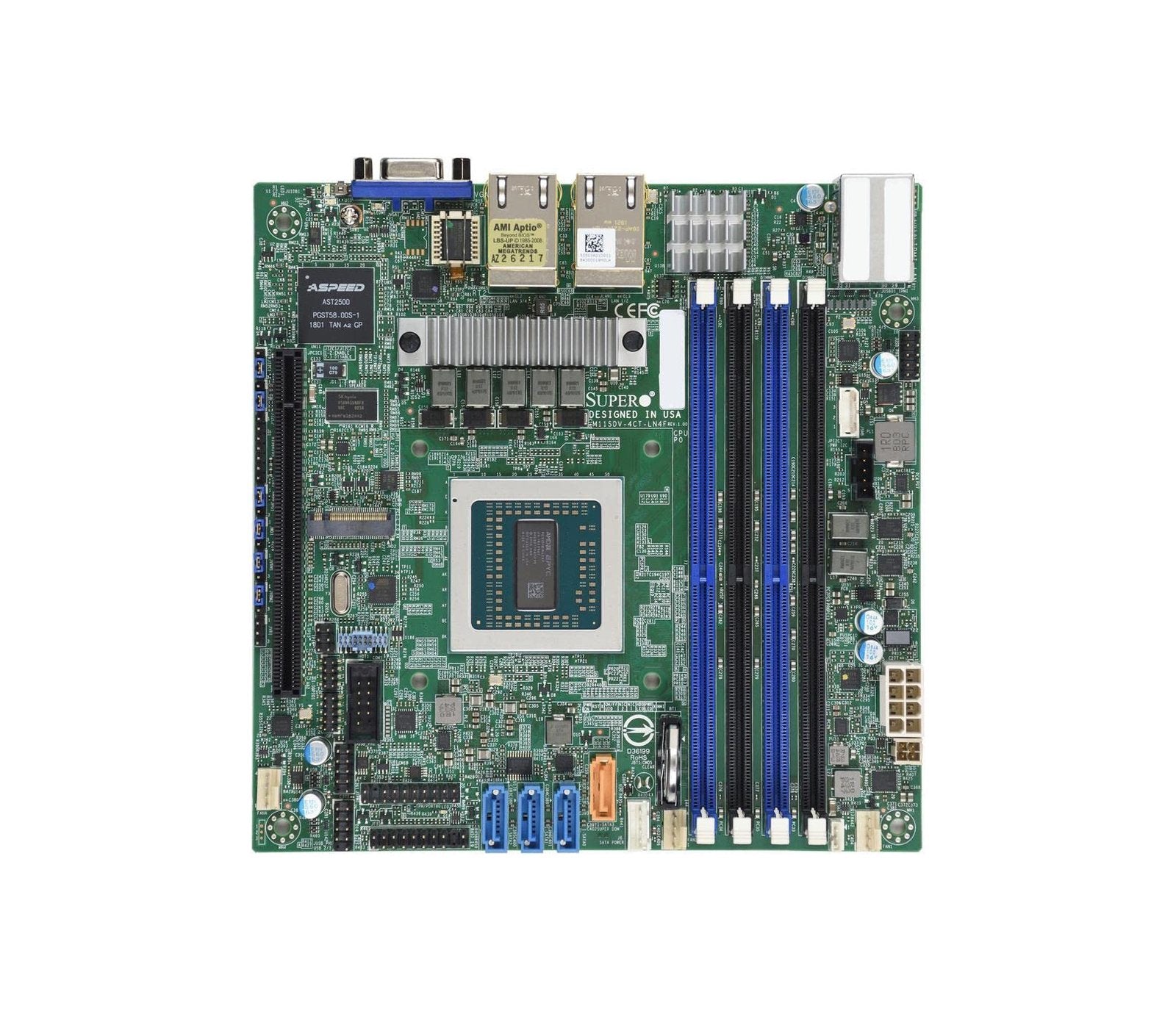 Supermicro EPYC 3151 Single Socket SP4 DDR4 - M11SDV-4C-LN4F