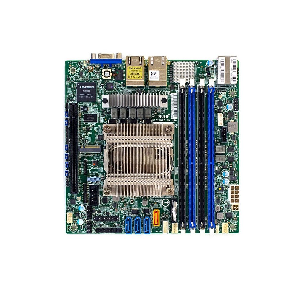 Supermicro EPYC 3201 Single Socket SP4 - MBD-M11SDV-8CT-LN4F