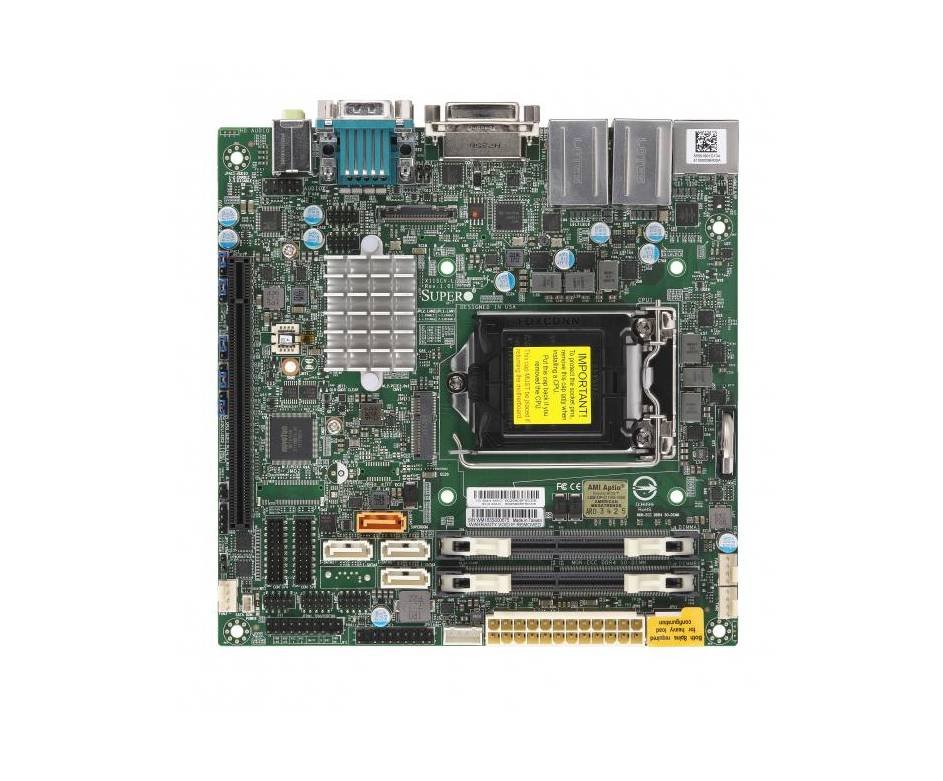Supermicro Core i3/i5/i7/i9 G8/G9 Celeron/Pen - MBD-X11SCV-L