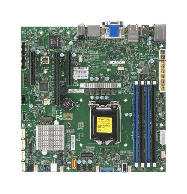 Supermicro Core i3/i5/i7/i9 G8/G9 Celeron/Pen - MBD-X11SCZ-F