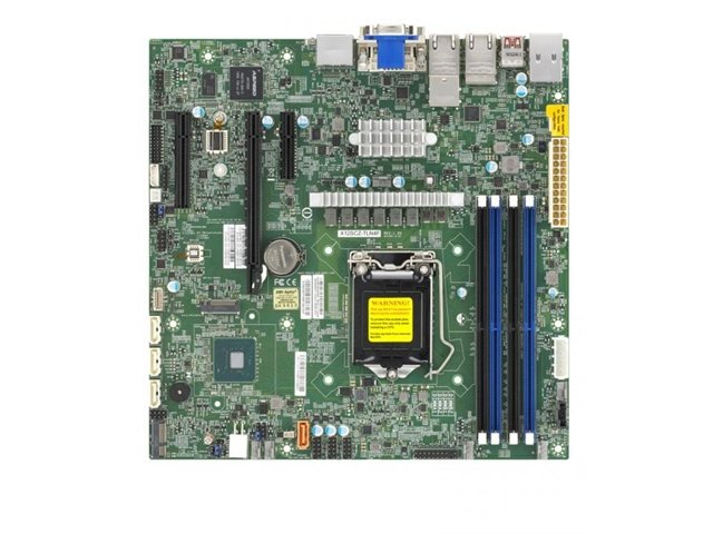 Supermicro Core i3/i5/i7/i9 G10/G11 Xeo - MBD-X12SCZ-TLN4F-B
