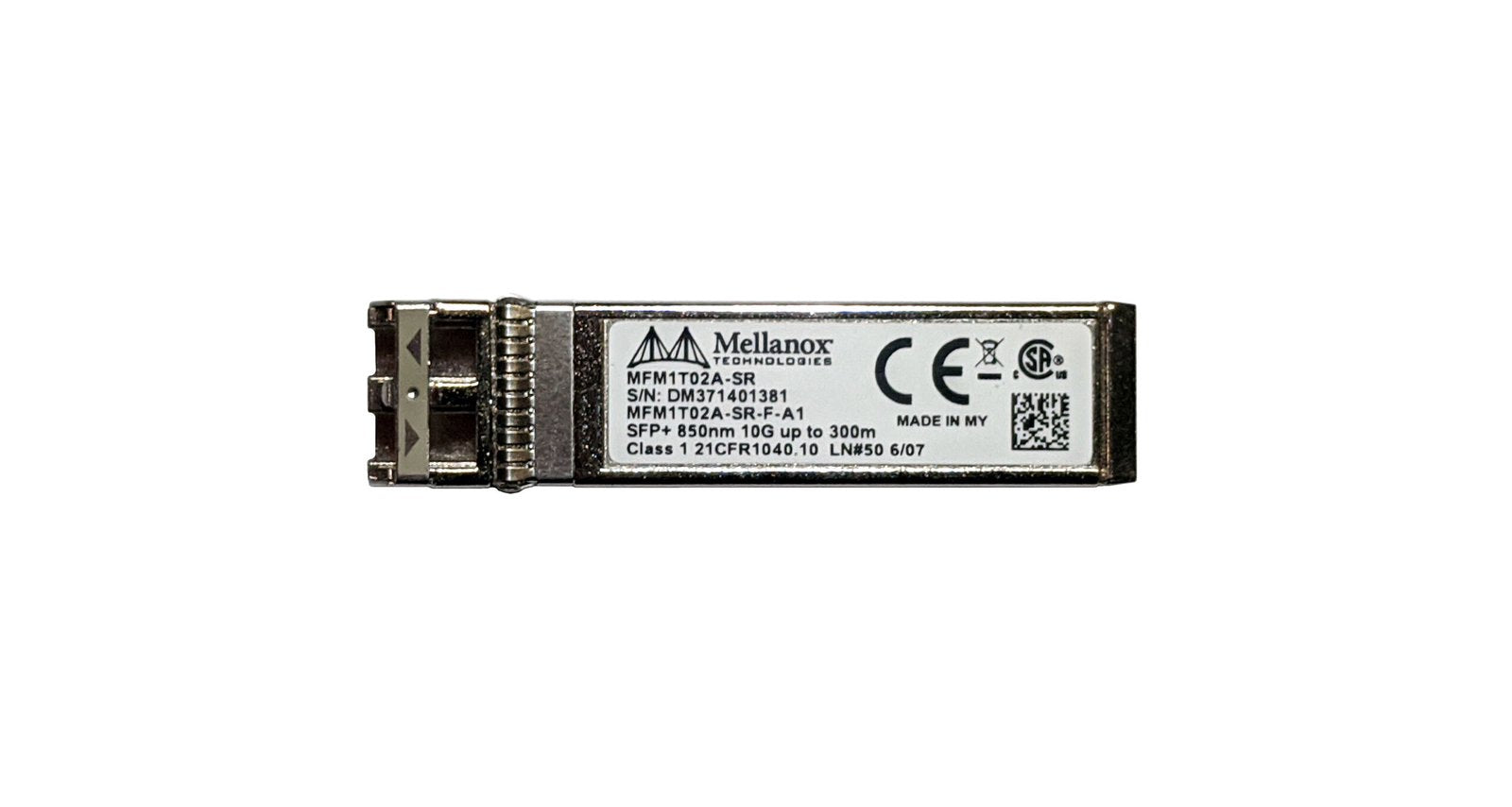 Mellanox 10GBASE-X Multi-mode Fibre 300m - MFM1T02A-SR-F-A1