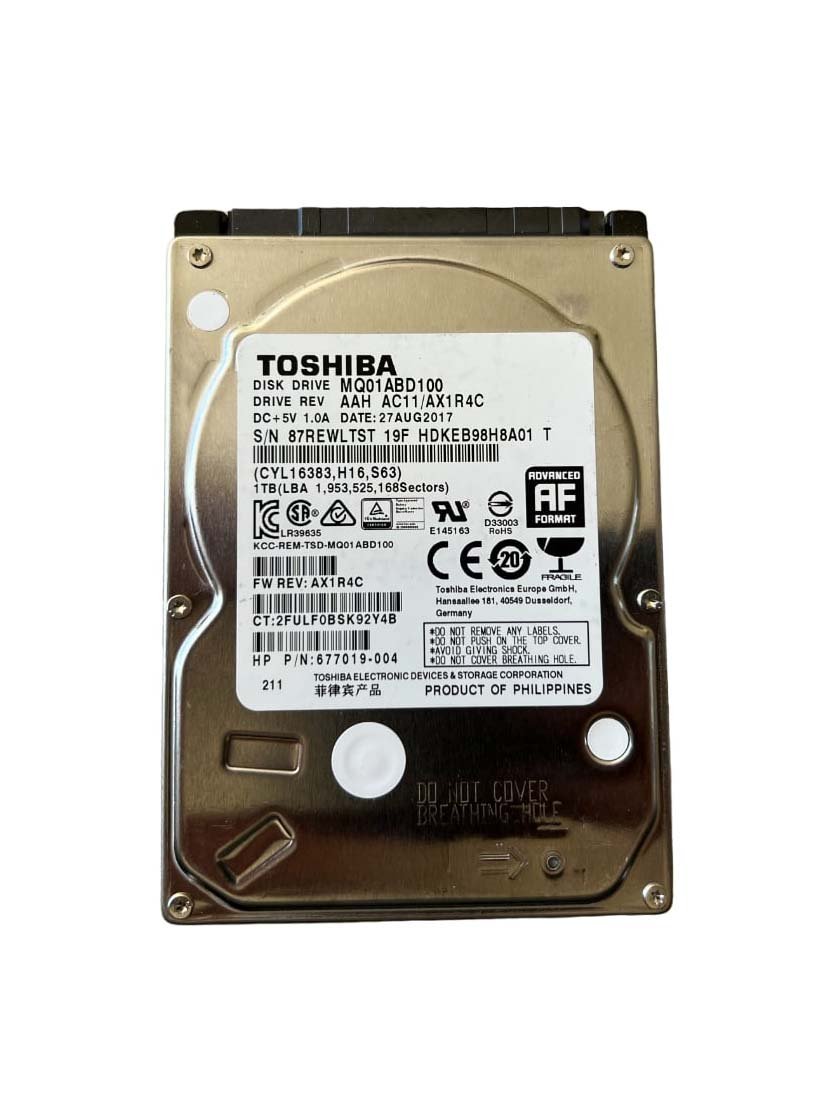Toshiba MQ01ABD Series 1TB SATA 6Gb/s 5400RPM 8 - MQ01ABD100