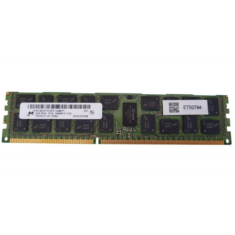 Micron 8GB 1333MHz DDR3 PC3-10600 ECC R - MT36KSF1G72PZ-1G4M