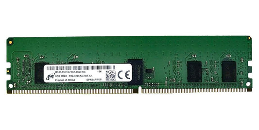 Micron 8GB 3200MHz DDR4 PC4-25600 ECC - MTA9ASF1G72PZ-3G2R1R