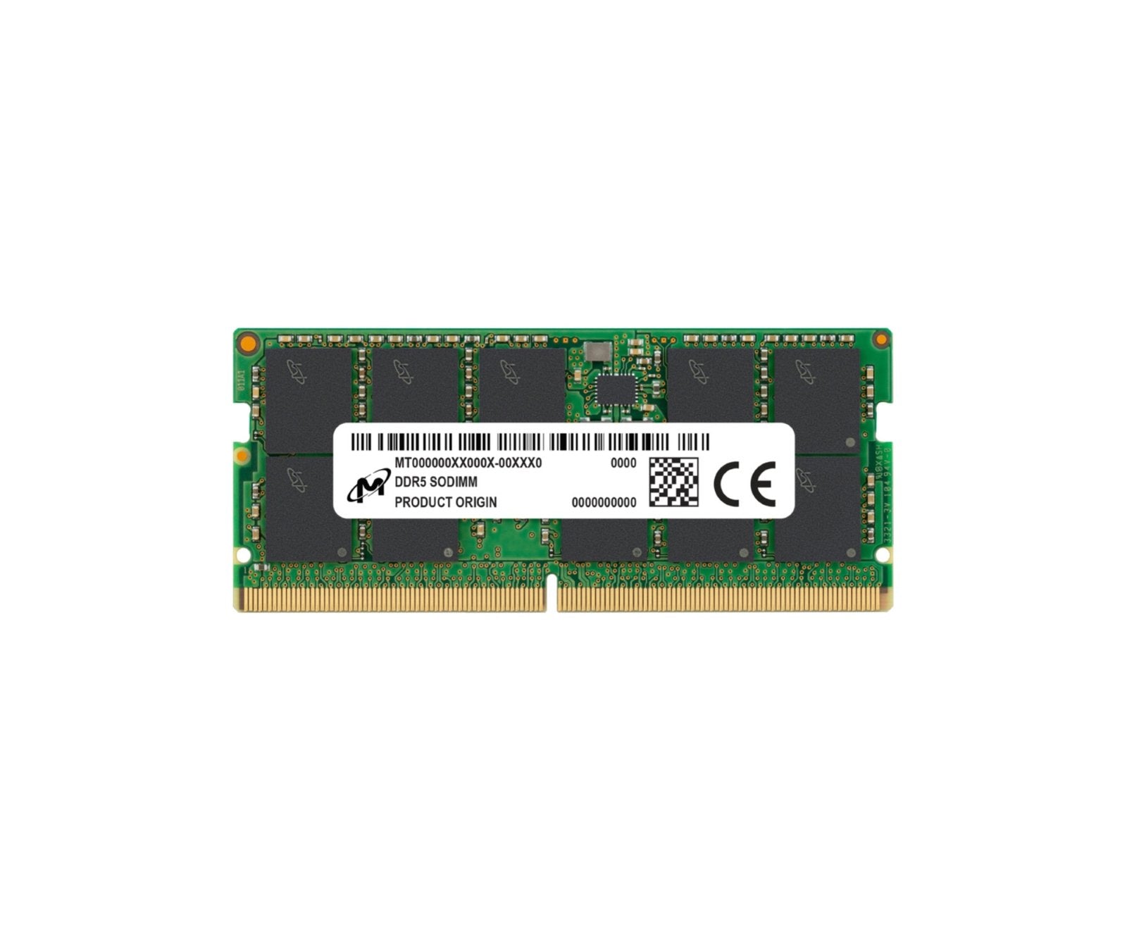 Micron 8GB 5600MHz DDR5 PC5-44800 Non - MTC4C10163S1SC56BD1