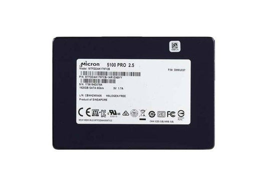 Micron 5100 Pro 1.92TB SATA 6Gb/s eTLC (PLP) - MTFDDAK1T9TCB