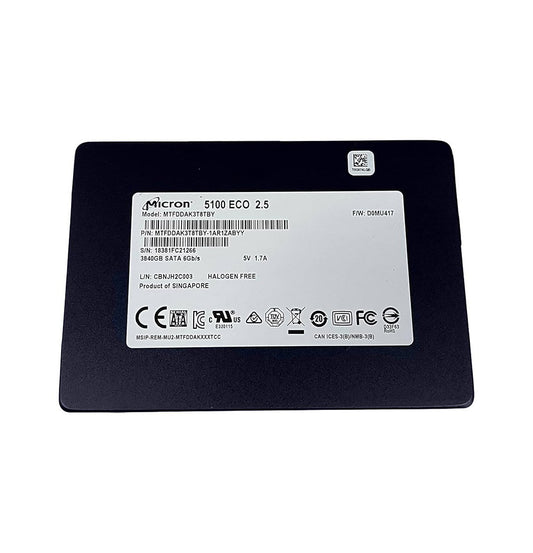 Micron 5100 Eco 3.84TB SATA 6Gb/s - MTFDDAK3T8TBY-1AR1ZABYY