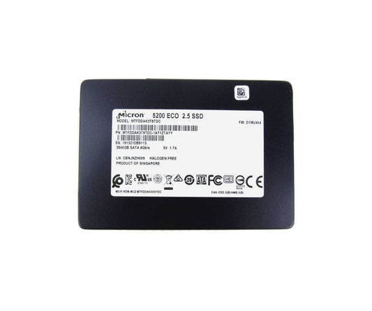 Micron 5200 Eco 3.84TB SATA 6Gb/s Read Inten - MTFDDAK3T8TDC