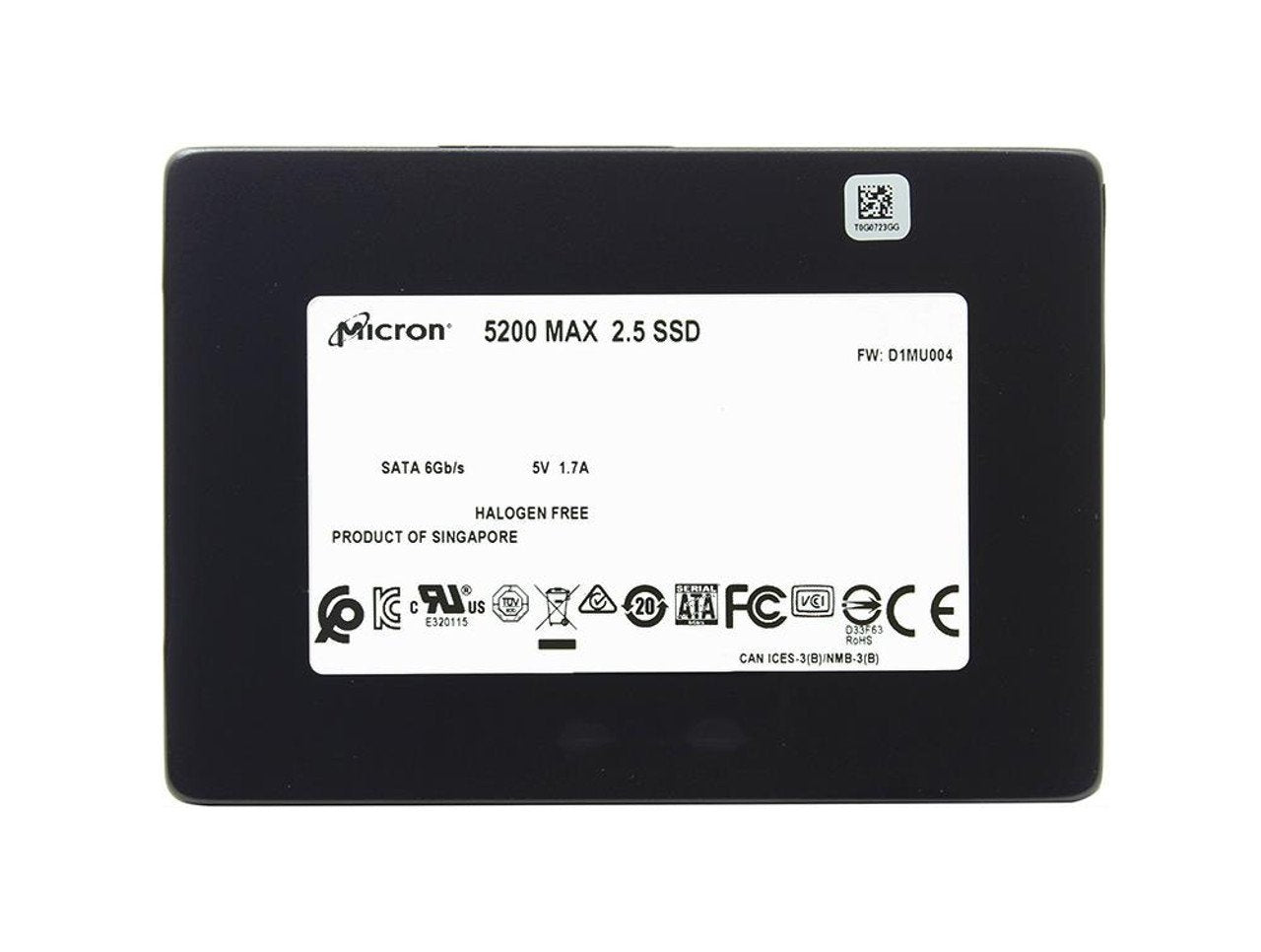 Micron 5200 Max 960GB SATA 6Gb/s Mixed Use T - MTFDDAK960TDN