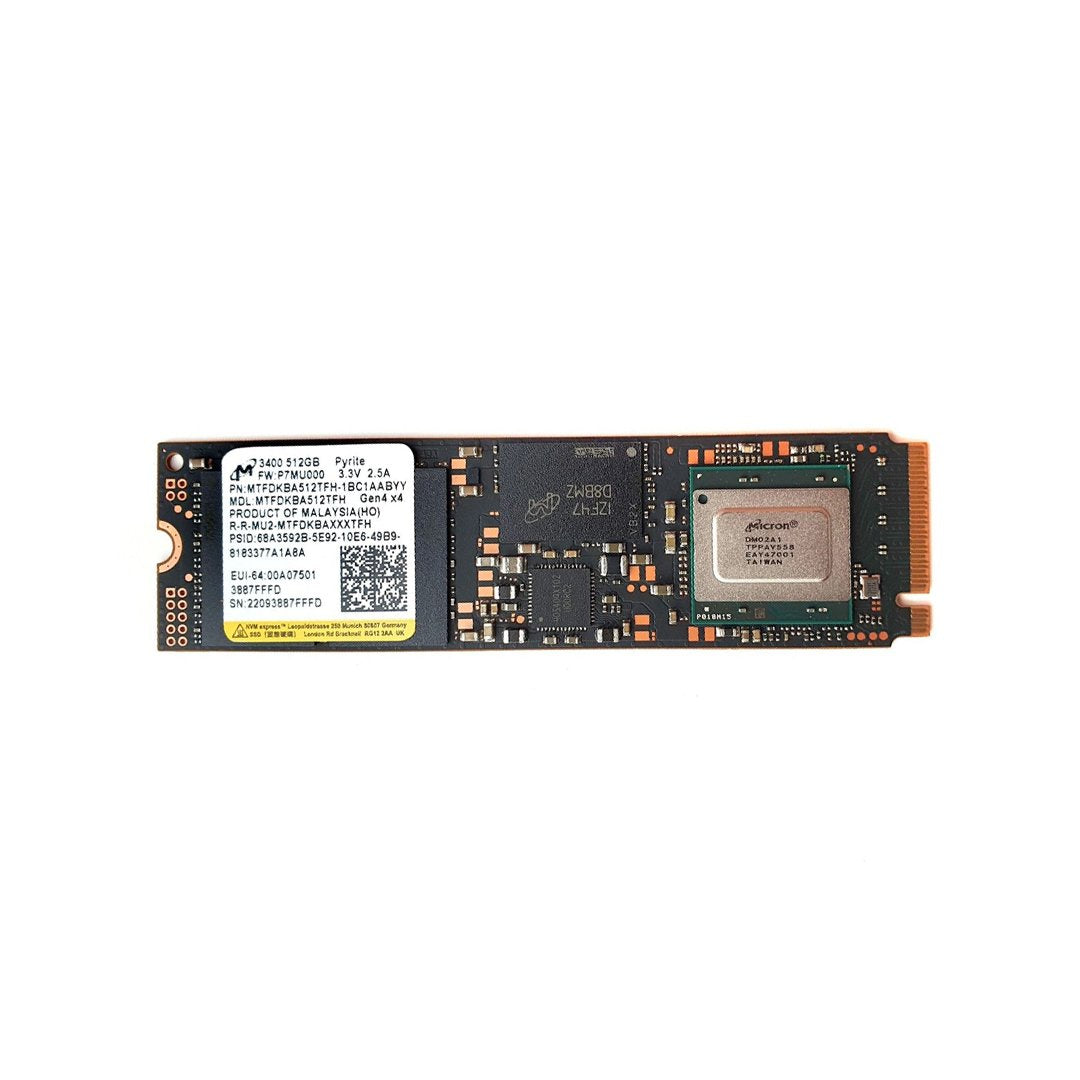 Micron 3400 512GB PCI-Express 4.0 x4 NVMe (v - MTFDKBA512TFH