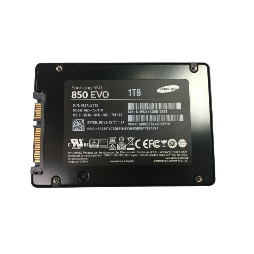 Samsung 850 Evo 1TB SATA 6Gb/s 3D NAND TLC (AES - MZ-75E1T0