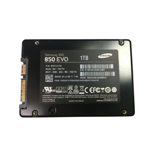 Samsung 850 Evo 1TB SATA 6Gb/s 3D NAND TLC (AES - MZ-75E1T0
