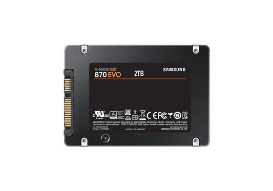 Samsung 870 Evo 2TB SATA 6Gb/s 3D NAND MLC (AES - MZ-77E2T0