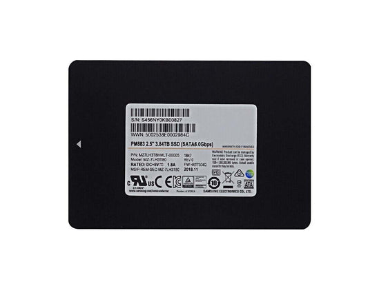 Samsung PM883 Series 3.84TB SATA 6Gb/s Read Int - MZ-7LH3T80