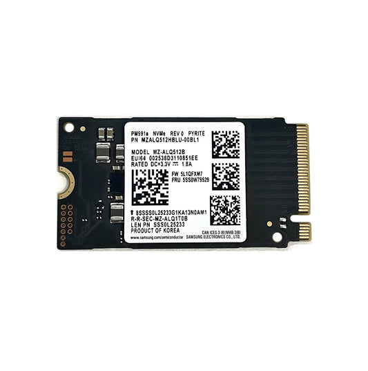 Samsung PM991a 512GB PCI-Express 3.0 x4 NVMe M. - MZ-ALQ512B