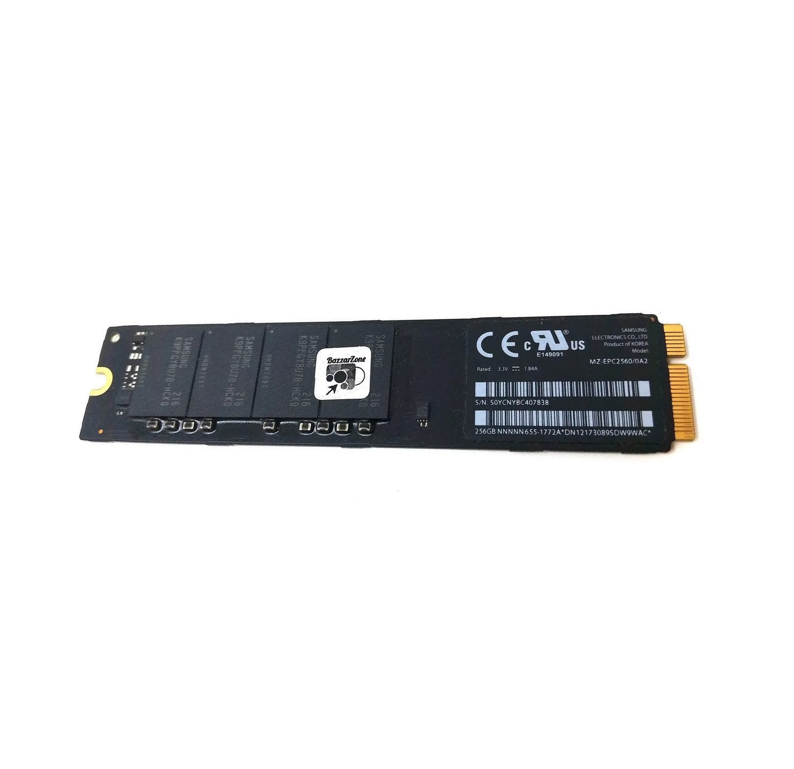 Samsung 256GB PCI-Express NVMe M.2 Solid St - MZ-EPC2560/0A2