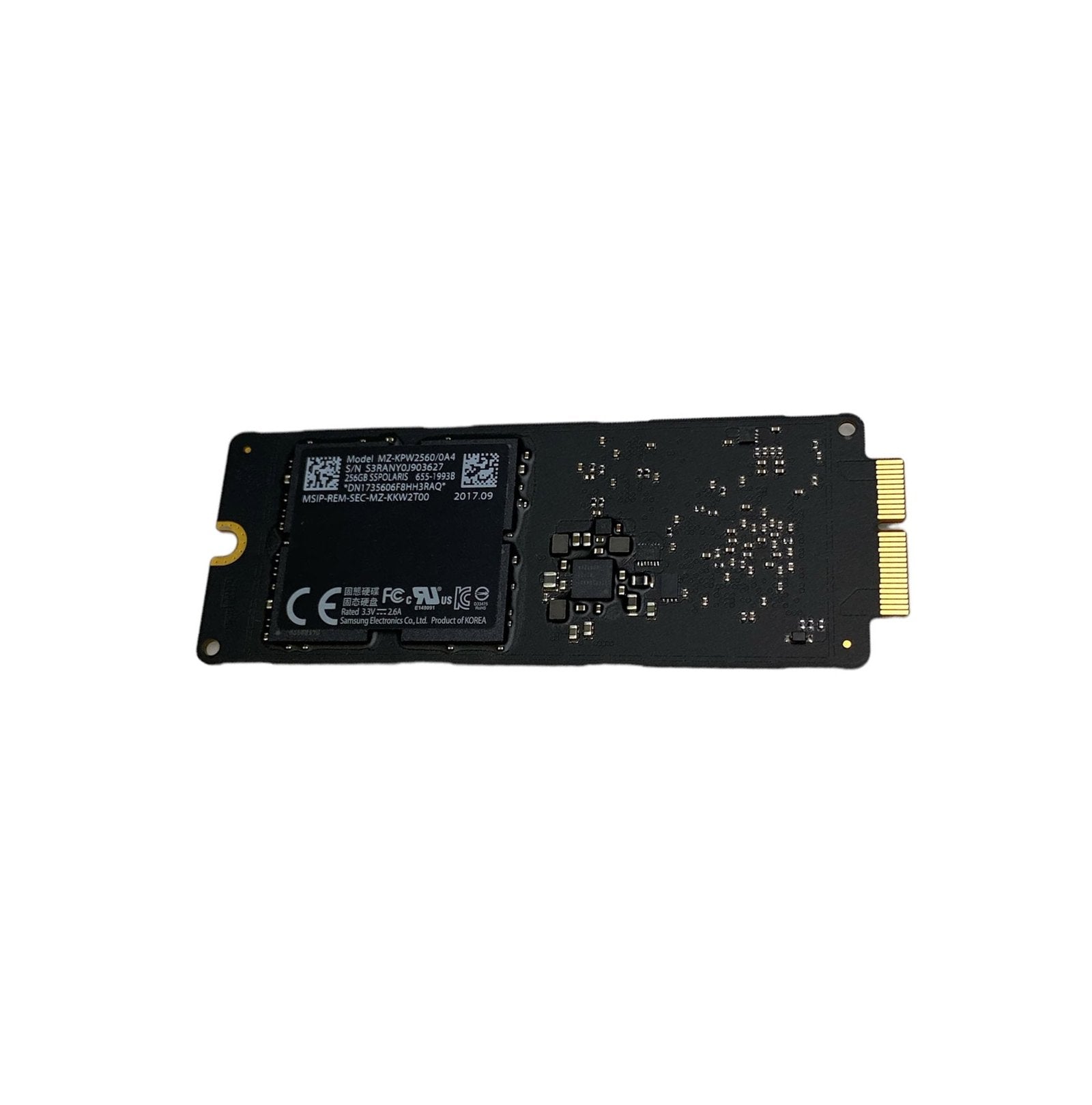 Samsung 256GB PCI-Express 3.0 x4 NVMe M.2 S - MZ-KPW2560/0A4