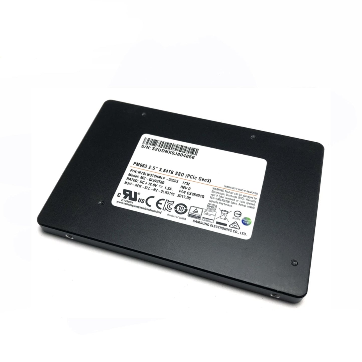 Samsung PM983 3.84TB PCI-Express 3.0 x4 NVMe 3D - MZ-QLB3T80