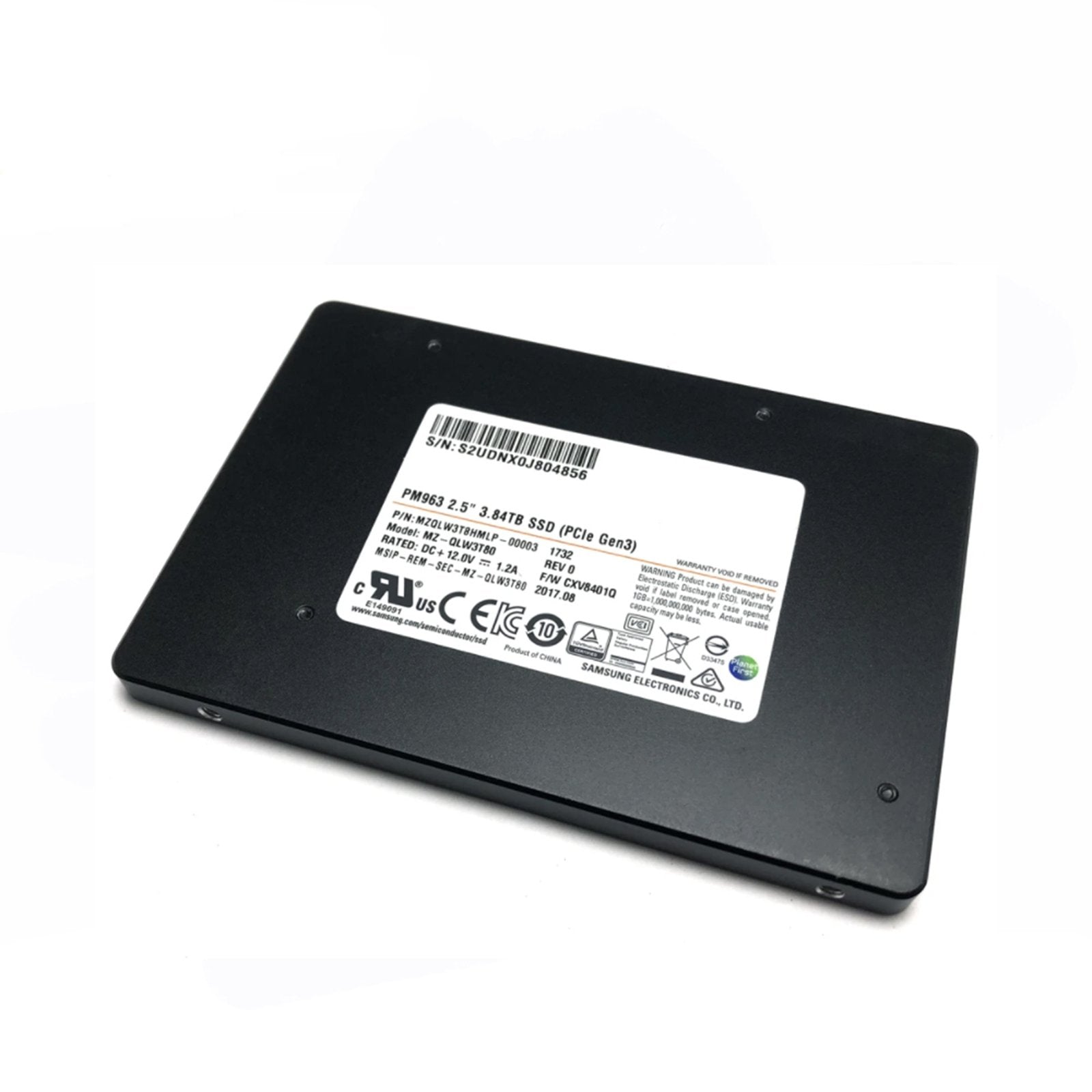 Samsung PM983 3.84TB PCI-Express 3.0 x4 NVMe 3D - MZ-QLB3T80