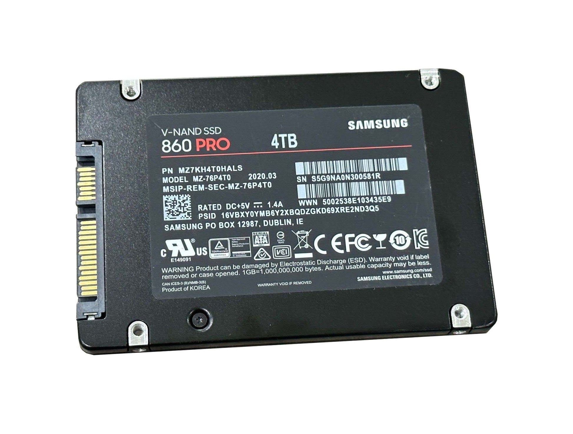 Samsung Product Image MZ7KH4T0HALS