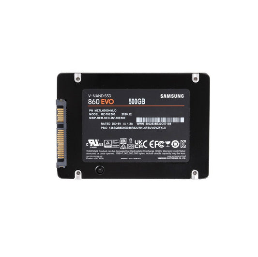 Samsung 860 Evo 500GB SATA 6Gb/s 3D NAND TLC - MZ7LH500HMJD