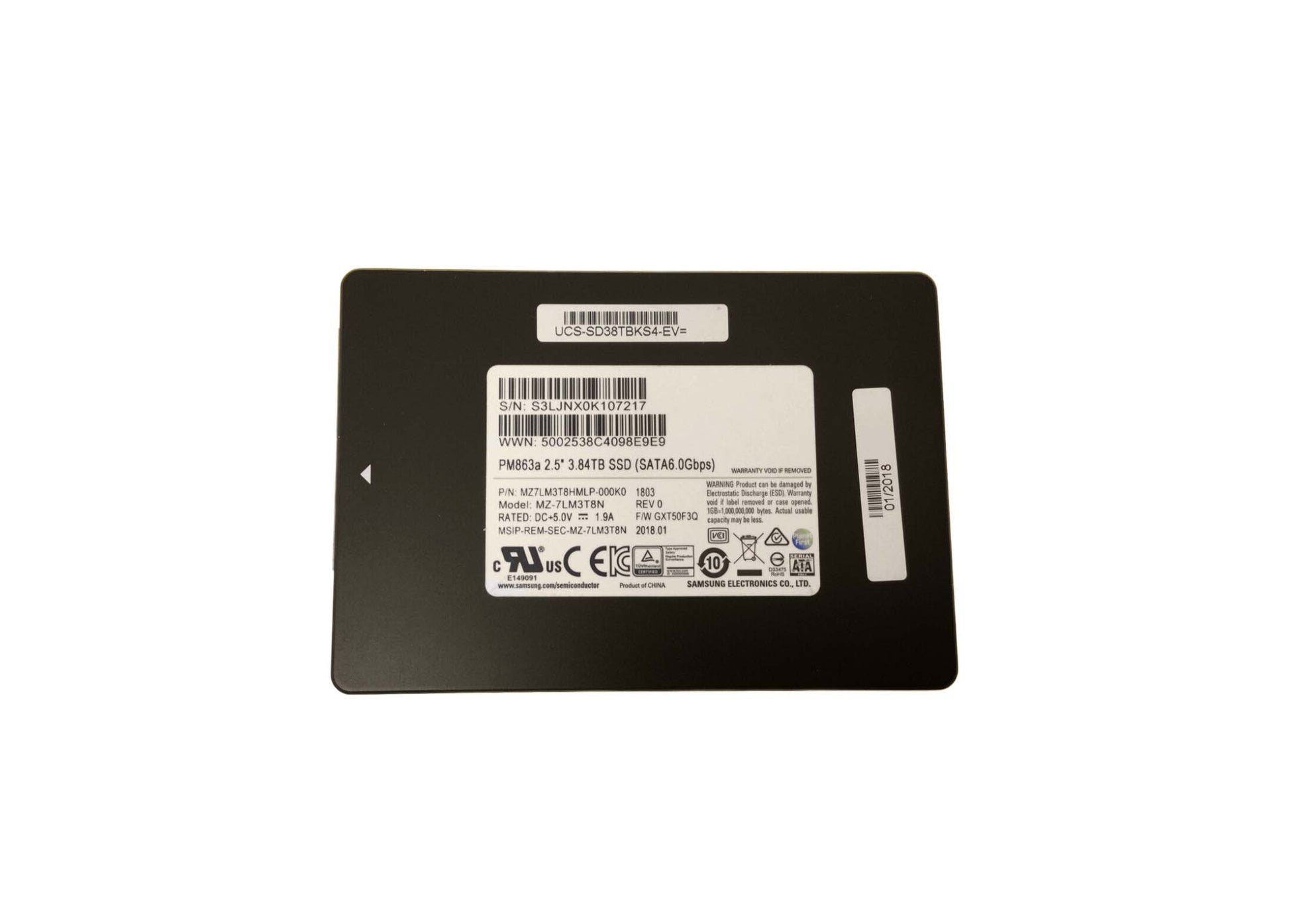 Samsung Product Image MZ7LM3T8HMLP-000K0