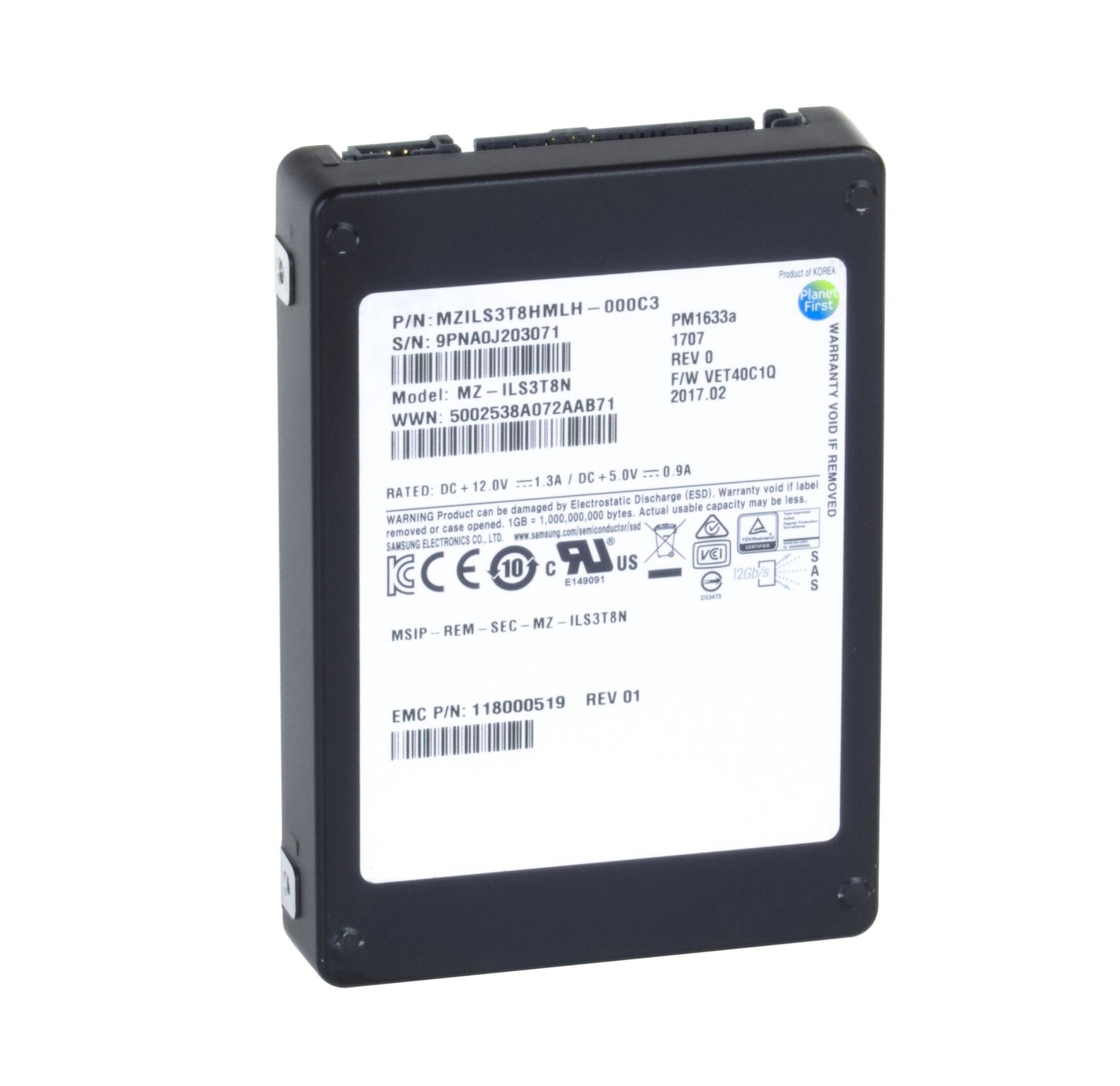 Samsung Product Image MZILS3T8HMLH-000C4