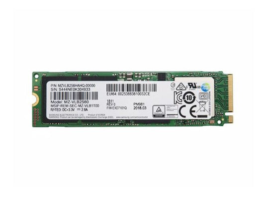 Samsung PM981 256GB PCI-Express 3.0 x4 - MZVLB256HAHQ-00000
