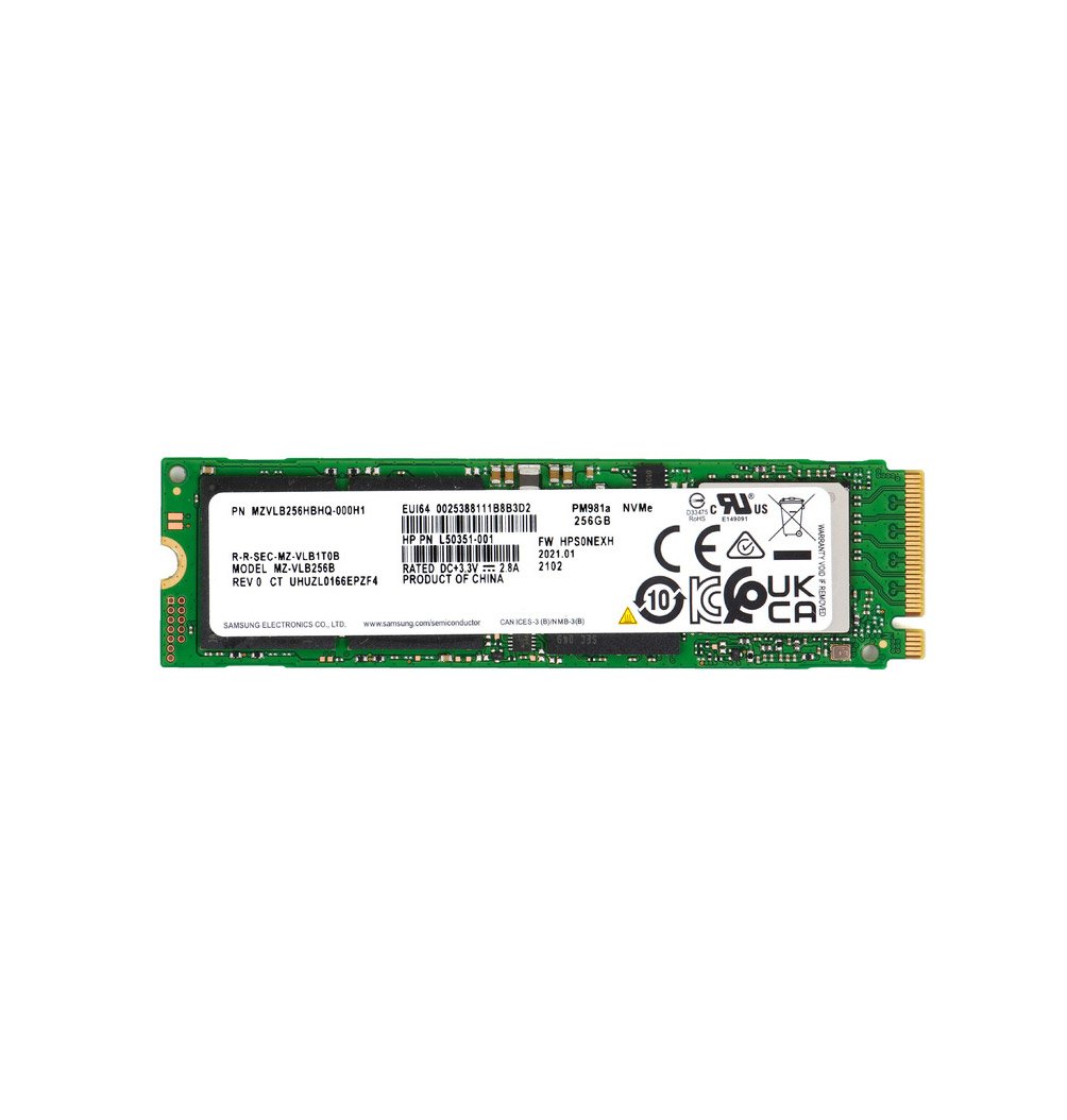 Samsung PM981a 256GB PCI-Express 3.0 x4 - MZVLB256HBHQ-000H1