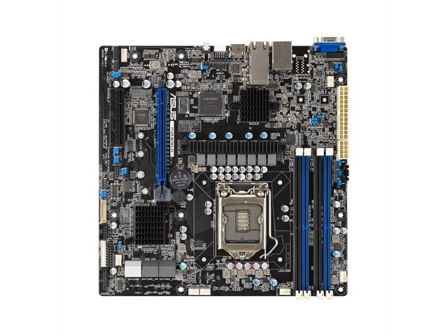 Asus MB P12R-M 10G-2T C252 S1200 Max128GB PC - P12R-M/10G-2T