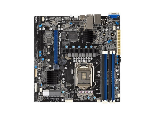 Asus MB P12R-M 10G-2T C252 S1200 Max128GB PC - P12R-M/10G-2T