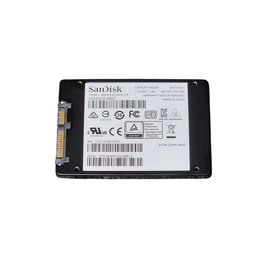 SanDisk Ultra II Series 480GB SATA 6Gb/s 2D - SDSSDHII-480G