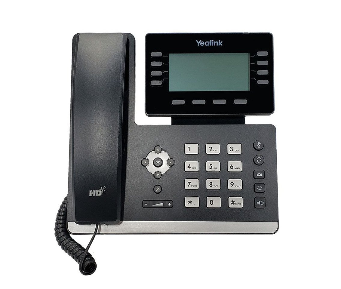 Yealink 8-Line Dual-Port Ethernet 3.7-inch LCD VoI - SIP-T53
