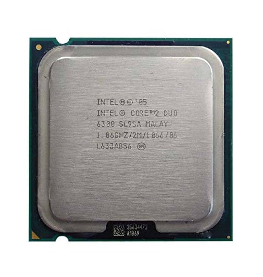 Intel Core 2 Duo E6300 Dual-Core 1.86GHz 2MB L2 Cach - SL9SA