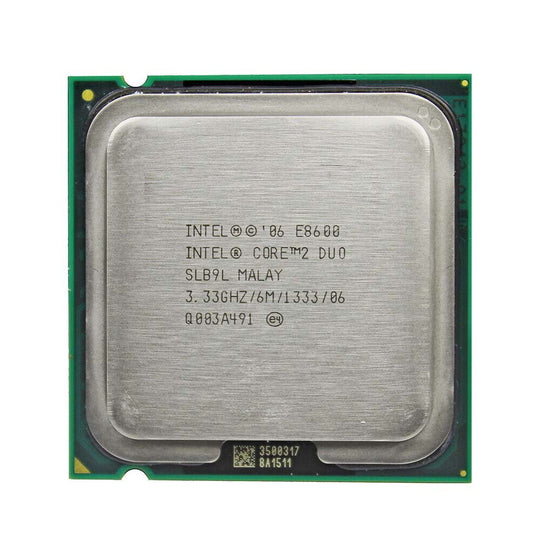 Intel Core 2 Duo E8600 Dual-Core 3.33GHz 6MB L2 Cach - SLB9L