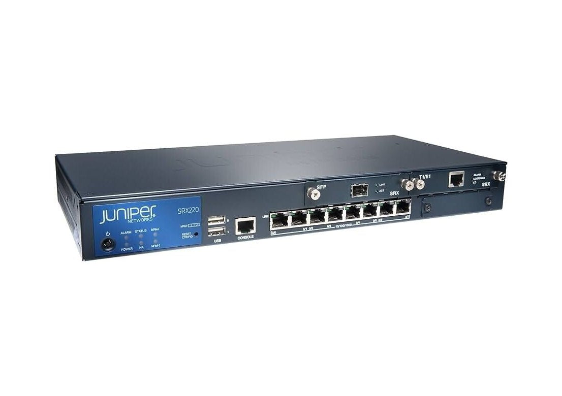 Juniper Networks SRX Series 8-Ports 10/100/100 - SRX220H-POE