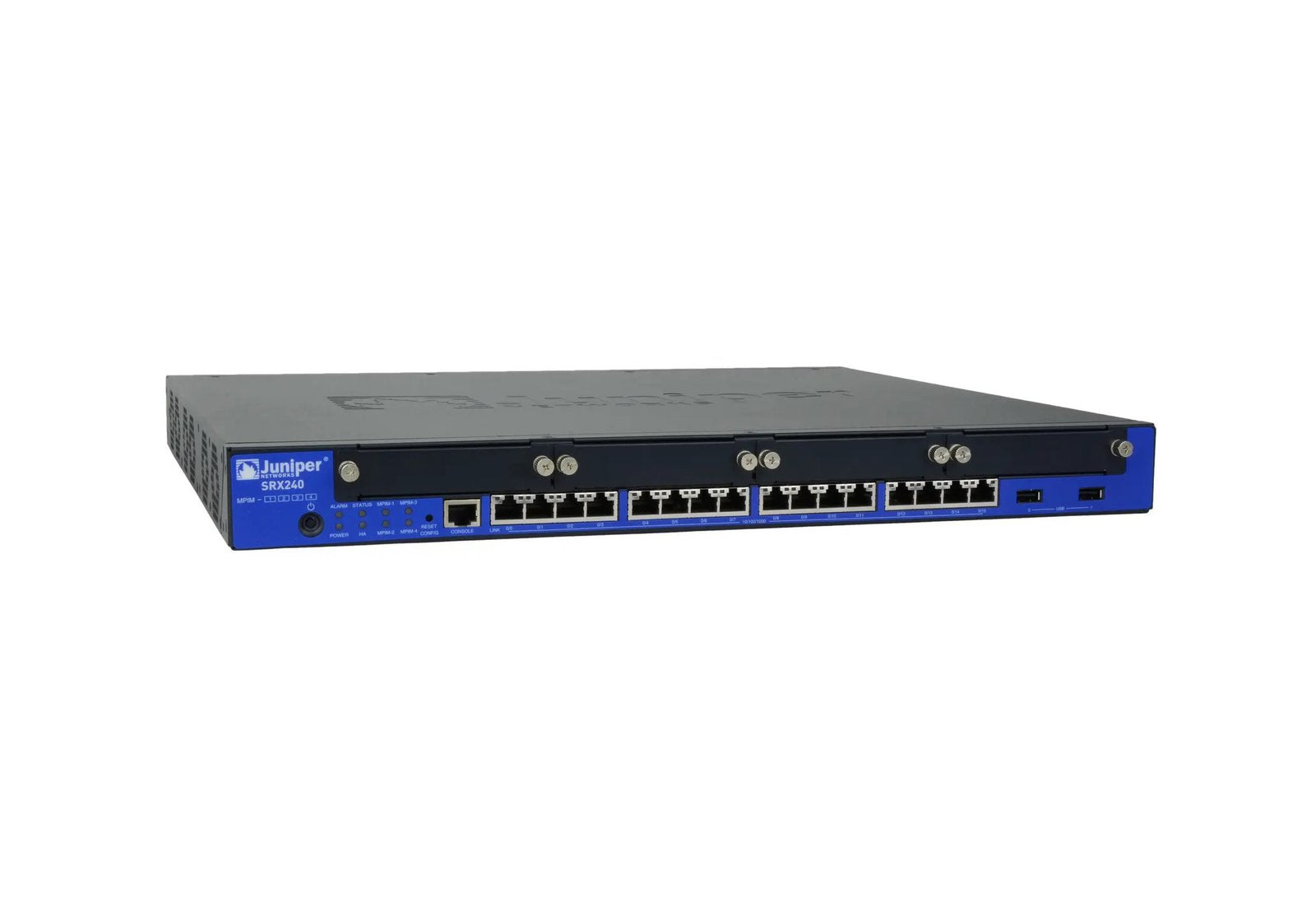 Juniper 16-Ports 10/100/1000BASE-T Ethernet Rack-m - SRX240H