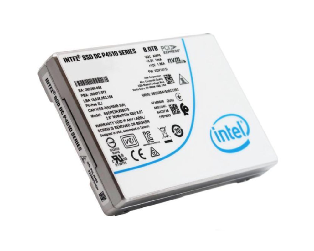 Intel DC P4510 8TB PCI-Express 3.1 x4 NVMe ( - SSDPE2KX080T8