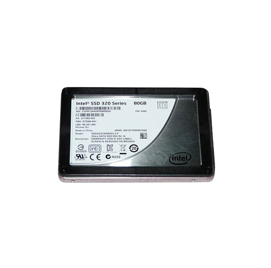 Intel SSD 320 Series 80GB SATA 6Gb/s 2D NAND - SSDSA2CW080G3