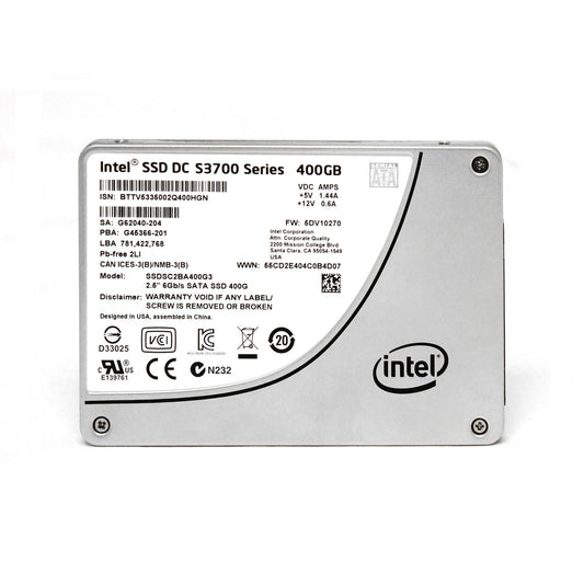 Intel DC S3700 400GB SATA 6Gb/s 2D NAND MLC - SSDSC2BA400G3